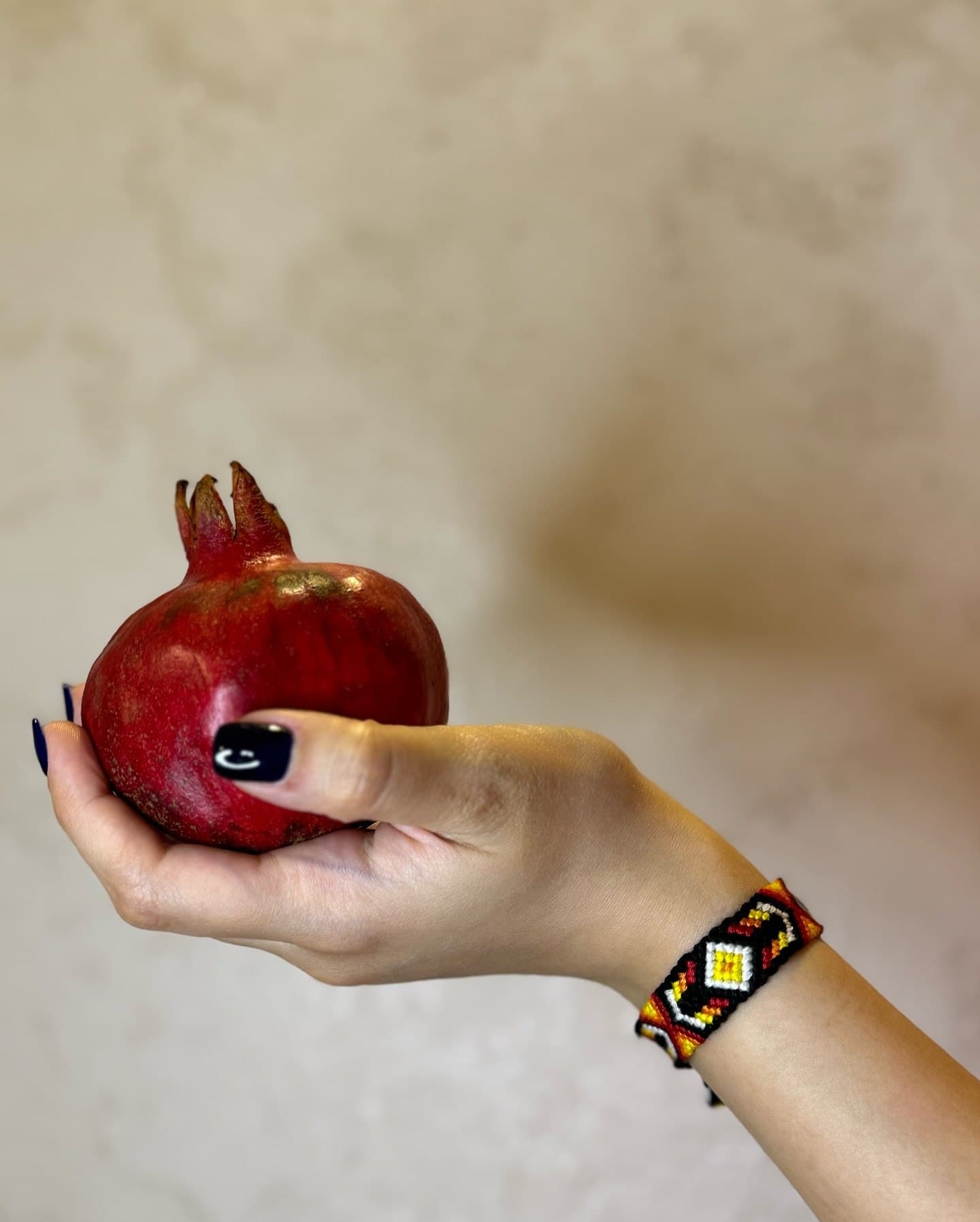 Fire & Ash Geometric Wristband